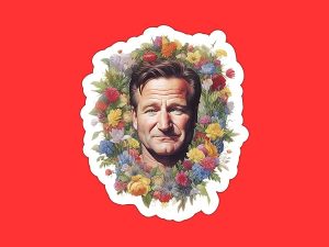 Robin Williams Sticker