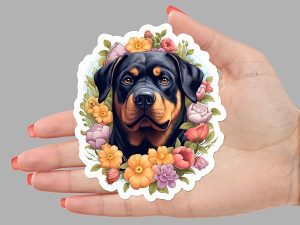 Rottweiler Dog Sticker