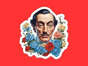 Salvador Dali Sticker