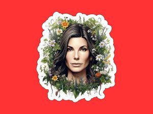 Sandra Bullock Sticker