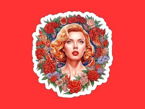 Scarlett Johansson Sticker