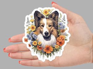 Shetland Sheepdog Dog Sticker