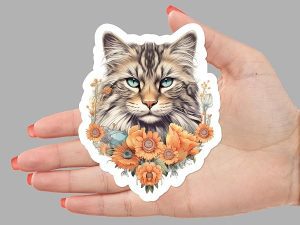 Siberian Cat Sticker