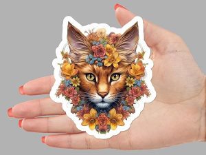Somali Cat Sticker