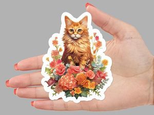 Somali Cat Sticker