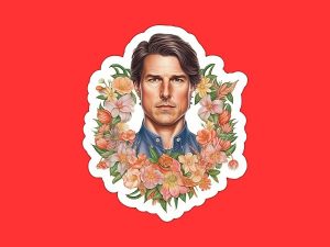 Tom Cruise Sticker