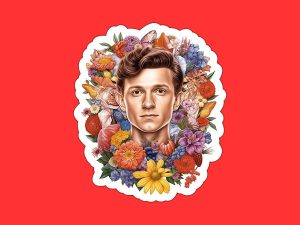 Tom Holland Sticker