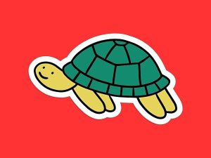 Turtle Sticker