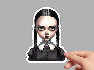 Wednesday Sticker