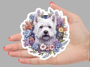 West Highland White Terrier Dog Sticker