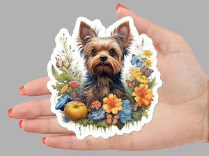 Yorkshire Terrier Dog Sticker