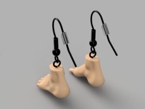 Feet Earrings