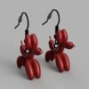 Balloon Dog Earrings | Hypoallergenic