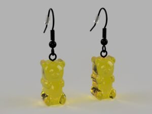 Gummy Bear Earrings | Hypoallergenic