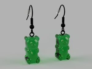 Gummy Bear Earrings | Hypoallergenic