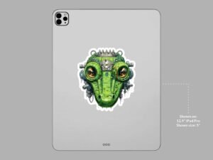 Mechanical Lizard Sticker