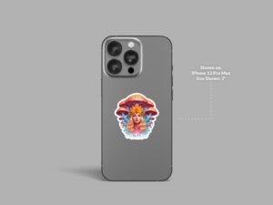 Fantasy Mushroom Sticker