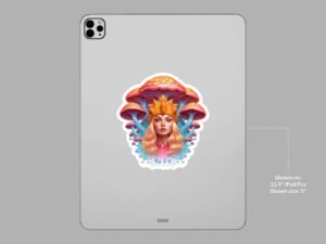 Fantasy Mushroom Sticker