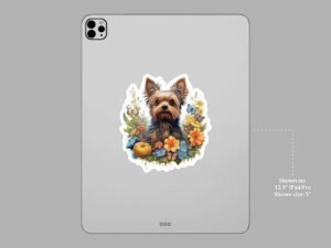 Yorkshire Terrier Dog Sticker