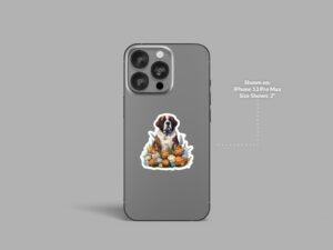 St Bernard Dog Sticker