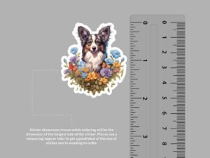 Papillon Dog Sticker