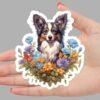 Papillon Dog Sticker