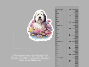 Old English Sheepdog Sticker