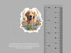 Golden Retriever Dog Sticker