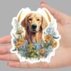 Golden Retriever Dog Sticker