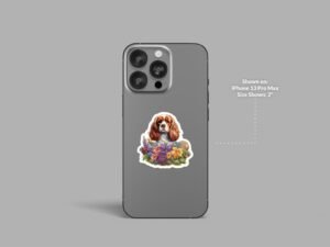 Cavalier King Charles Spaniel Dog Sticker