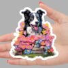 Border Collie Dog Sticker