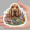 Bloodhound Dog Sticker