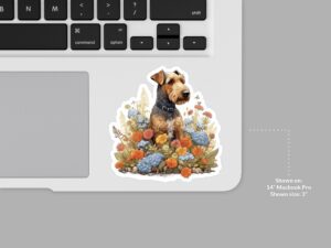 Airedale Terrier Dog Sticker