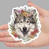 Alaskan Malamute Dog Sticker