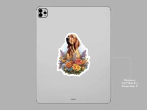 Bloodhound Dog Sticker