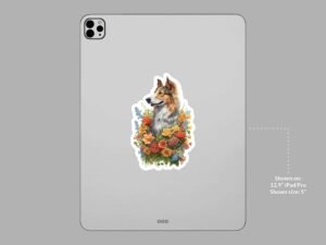 Collie Dog Sticker