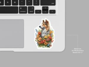 Collie Dog Sticker
