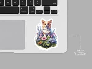 Corgi Dog Sticker