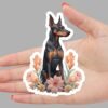 Dobermann Dog Sticker