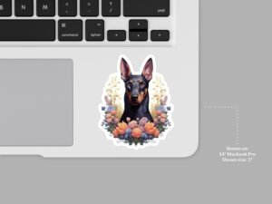 Doberman Dog Sticker