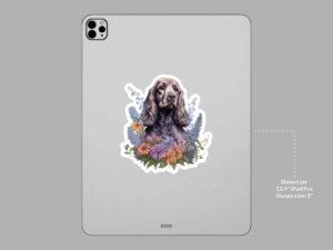 English Cocker Spaniel Dog Sticker