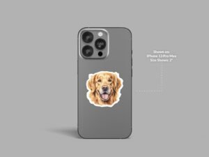 Golden Retriever Sticker