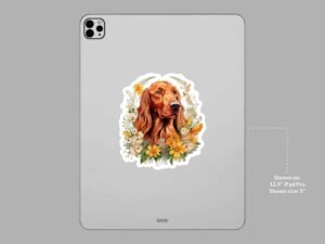 Irish Setter Dog Sticker