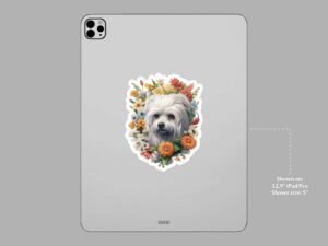 Maltese Dog Sticker