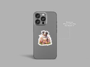 Miniature American Shepherd Dog Sticker
