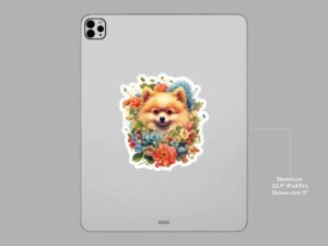 Pomeranian Dog Sticker