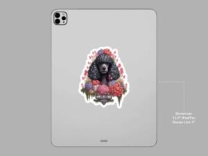 Poodle Dog Sticker