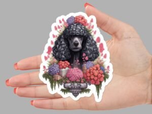 Poodle Dog Sticker