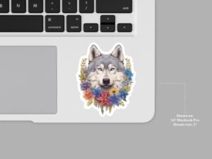 Siberian Husky Dog Sticker