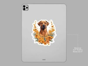 Rhodesian Ridgeback Dog Sticker